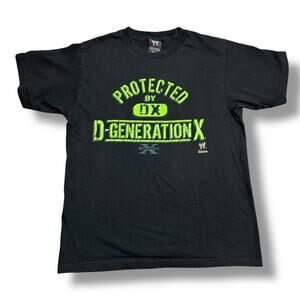 Y2K WWE D-Generation X Tee Shirt 2007 Triple H Shawn Michaels Chyna Wrestling M